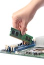 Computer mainboard memory