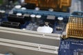 Computer mainboard pcÃÂ± socket Royalty Free Stock Photo