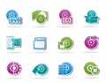 Computer Media and disk Icons