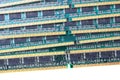 computer memory chips Royalty Free Stock Photo