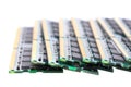 computer memory chips Royalty Free Stock Photo