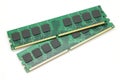 Computer memory modules Royalty Free Stock Photo