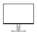 Computer Monitor. Wide Screen Lcd Display. Vector Royalty Free Stock Photo