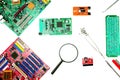 Computer motherboard, diagnostics and repair, disassembly tools