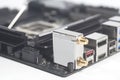 Computer motherboard Intel LGA 1151 cpu socket and other details