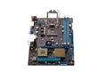Computer motherboard on white background Royalty Free Stock Photo