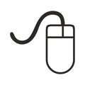 Computer Mouse.Computer mouse icon. Royalty Free Stock Photo