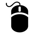 Computer Mouse.Computer mouse icon. Royalty Free Stock Photo