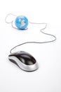 Computer mouse and Globe