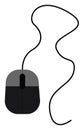 Image of computer mouse, vector or color illustration Royalty Free Stock Photo