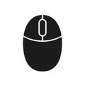 Computer mouse icon isolated Ã¢â¬â vector Royalty Free Stock Photo