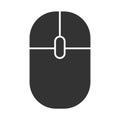 Computer mouse icon. Tool move cursor pc symbol. Click vector Royalty Free Stock Photo