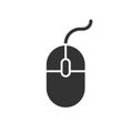 Computer Mouse icon. Vector illustration. Business concept mouse Royalty Free Stock Photo