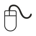 Computer Mouse.Computer mouse icon. Royalty Free Stock Photo