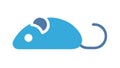 Computer Mouse Outline Icon, Digital Navigation Device, vector design Generative AI Royalty Free Stock Photo