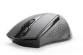 Computer mouse side view isolated with clipping path Royalty Free Stock Photo