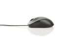 Computer Mouse silver gray Royalty Free Stock Photo