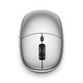 A computer mouse with a simple design and grey color Royalty Free Stock Photo