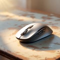 computer mouse on the table Royalty Free Stock Photo