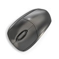 Computer mouse top view Royalty Free Stock Photo