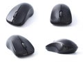 Computer mouse on a white background. collage Royalty Free Stock Photo