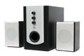 Computer multimedia speaker set Royalty Free Stock Photo