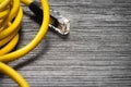 Computer network cable Royalty Free Stock Photo