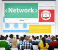 Computer Network Connecting Seminar Learning Audience Web Concept