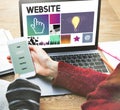Computer Network Homepage Html Graphic Web Concept