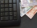 computer numeric keypad and Honduran money