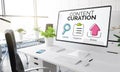 computer office content curation