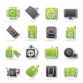 Computer part icons