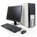 Computer PC isolated on white background Royalty Free Stock Photo