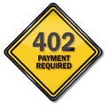 Computer plate 402 payment required