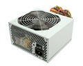 Computer power supply with fan