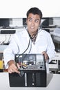 Computer problem: PC doctor Royalty Free Stock Photo