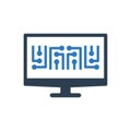 Computer Processor Icon