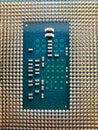 Computer processor. Pin Grid Array.