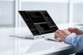 Computer Programmer Using Development Software Royalty Free Stock Photo