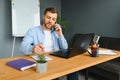 Computer Programmer Writing Program Code On Computer In Office Royalty Free Stock Photo