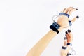 Computer programming microelectronics Royalty Free Stock Photo