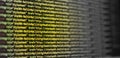 Computer programming source code.Abstract computer script source code background.Html code developing a screen.Web or application Royalty Free Stock Photo