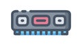 Computer RAM Module: Data Storage and Digital Memory, vector design Generative AI Royalty Free Stock Photo