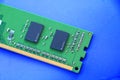 Computer ram modules Royalty Free Stock Photo