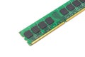 Computer RAM, system memory, main memory, random access memory, internal memory, onboard, computer detail, close-up, high resoluti Royalty Free Stock Photo