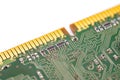 Computer RAM, system memory, main memory, random access memory, internal memory, onboard, computer detail, close-up, high resoluti Royalty Free Stock Photo