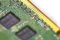 computer RAM, system memory, main memory, random access memory, internal memory, onboard, computer detail, close-up, high resoluti Royalty Free Stock Photo