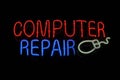 Computer Repair Neon Sign