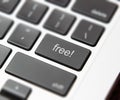 Computer Return Key with Word Free Royalty Free Stock Photo