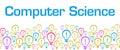 Computer Science Colorful Bulbs With Text Royalty Free Stock Photo